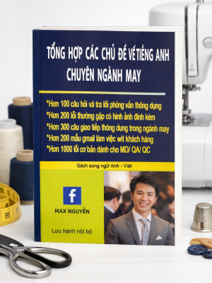 sách tiếng anh chuyên ngành may